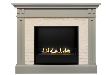 Биокамин в портале Firezo Cambridge Umbra grey, стандарт