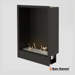 Очаг для вставки в портал спереди на заказ