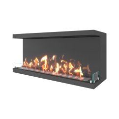Биокамин фронтальный SteelHeat LONG 1300