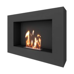 Биокамин SteelHeat WALL GRAND 900 LITE черный