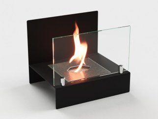 Биокамин настольный Lux Fire "Афиша" М (черный)
