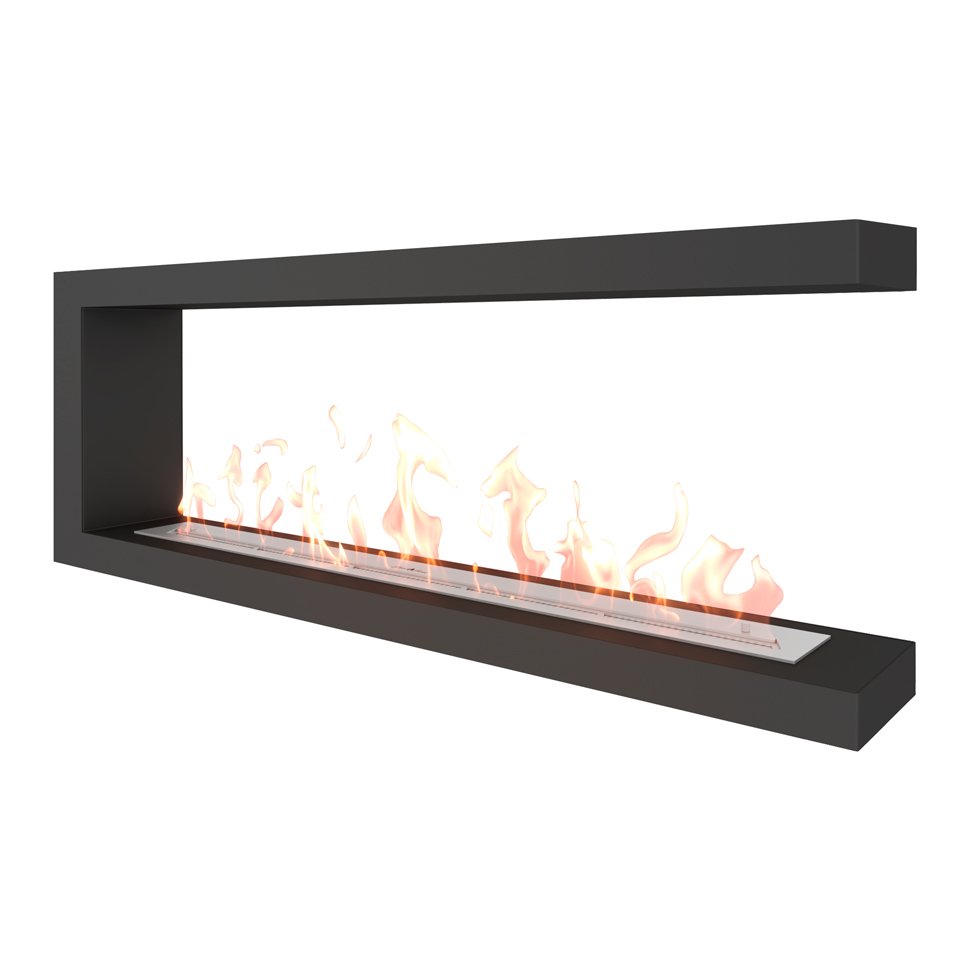 Биокамин торцевой SteelHeat ONE 1300