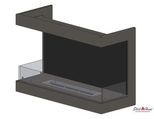14584А Биокамин фронтальный на заказ